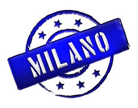 Sign and stamp for your presentation, for websites and many more named Milano