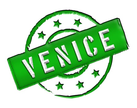 Sign and stamp for your presentation, for websites and many more named Venice
