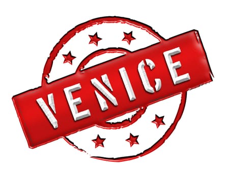 Sign and stamp for your presentation, for websites and many more named Venice