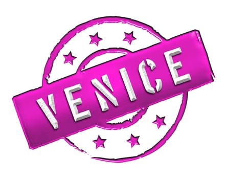 Sign and stamp for your presentation, for websites and many more named Venice