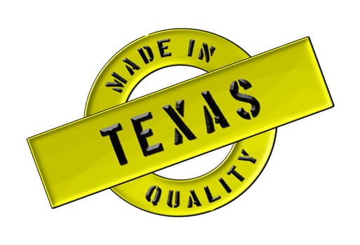 Made in Texas - Quality seal for your website, web, presentation