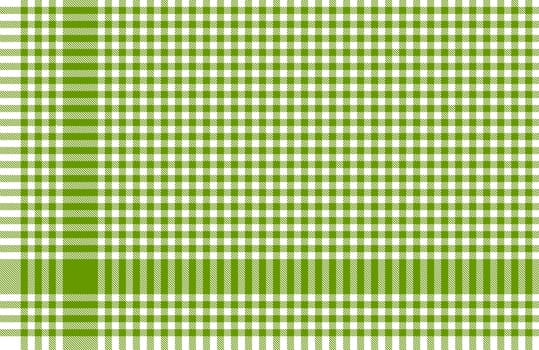 Check Tablecloth Pattern GREEN