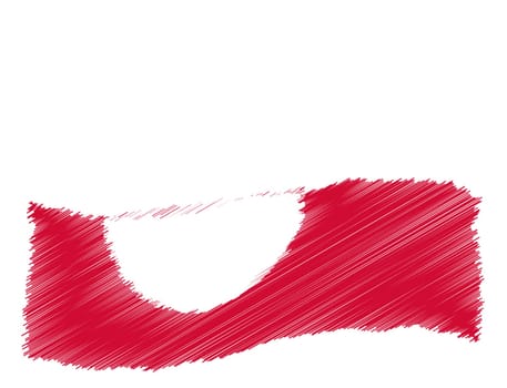Greenland - The beloved country as a symbolic representation as heart - Das geliebte Land als symbolische Darstellung als Herz