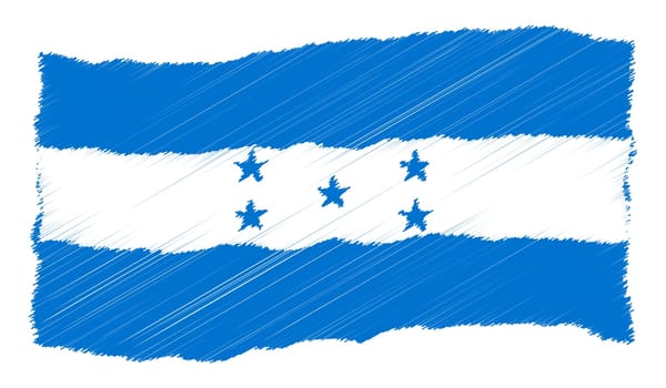 Honduras - The beloved country as a symbolic representation as heart - Das geliebte Land als symbolische Darstellung als Herz