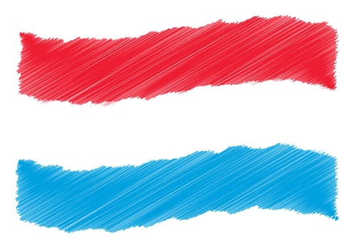Luxembourg - The beloved country as a symbolic representation as heart - Das geliebte Land als symbolische Darstellung als Herz
