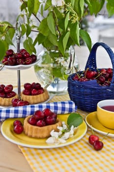 Cherry pie for tea