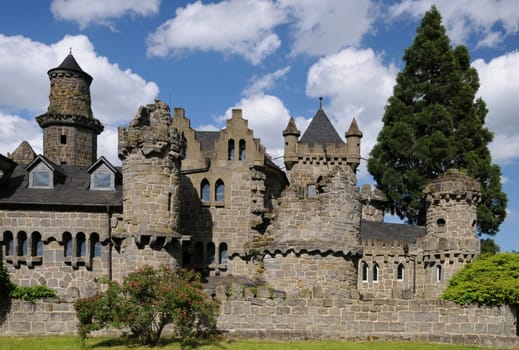 The Löwenburg was built as a ruin
