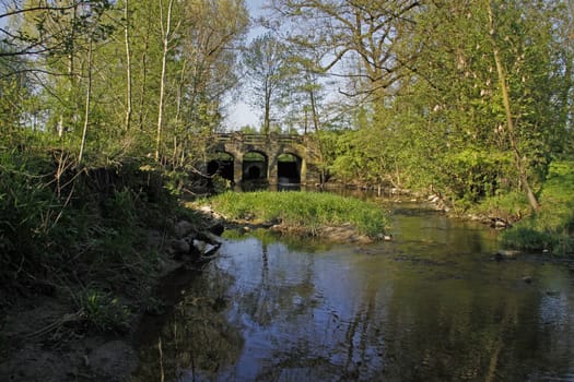 Old Bega Bridge in Lemgo-Brake