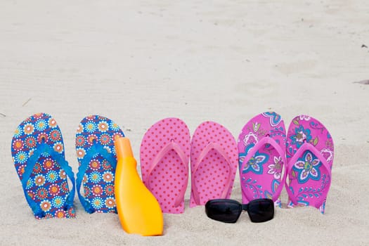 Swimming day at the beach