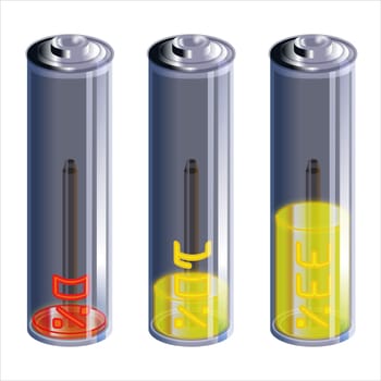Battery 0-33 percent