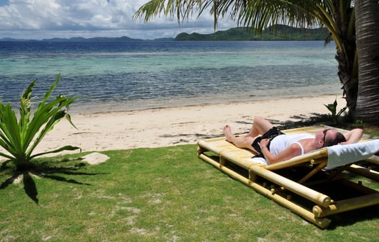 Relax by the sea