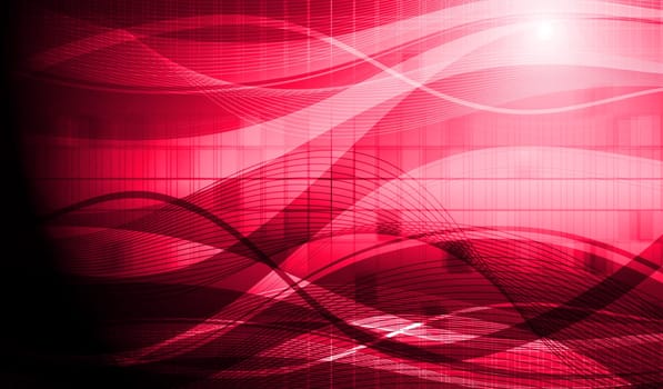 Elegant waves design. Vector illustration eps 10