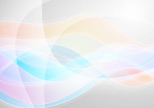 Abstract wavy design. Vector illustration eps 10