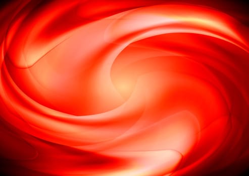 Abstract swirl red design. Vector illustration eps 10