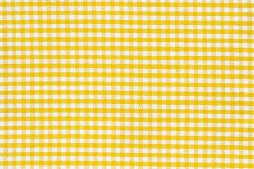 Light cotton towel closely orange, yellow, white tablecloth texture