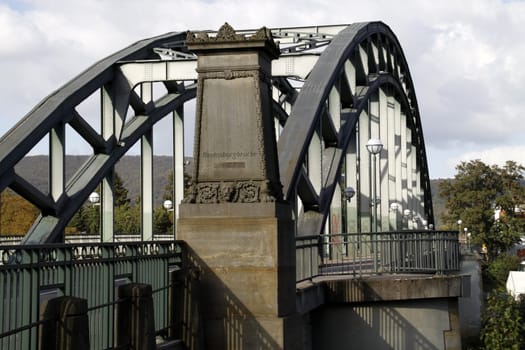 Hindenburg Bridge (Weser Bridge) in Rinteln