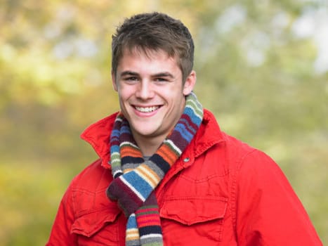 Portrait of young man