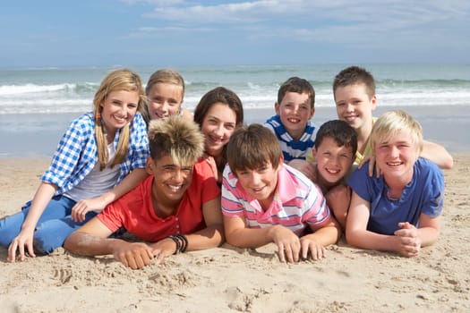Teenagers together