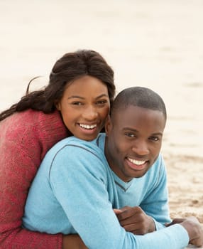 Young Couple Embracing