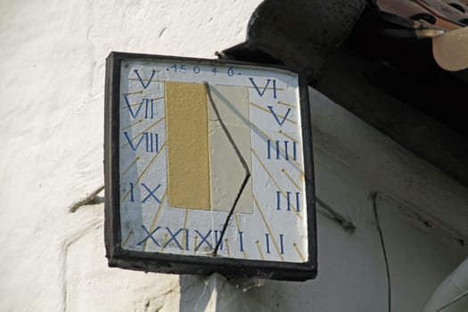 Sundial at St. Stephen's Church in Vlotho