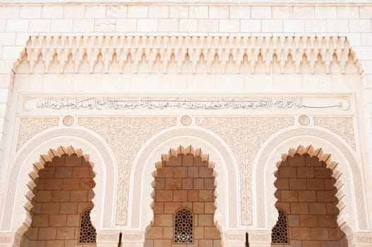 A traditional Arabian style mosque located in Jumeira, Dubai, UAE