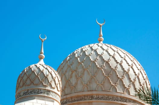 A traditional Arabian style mosque located in Jumeira, Dubai, UAE