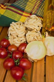 Ingredients for Italian cuisine