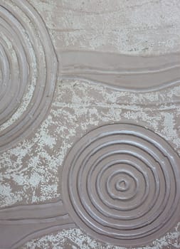 The Background from high detailed fragment stone wall