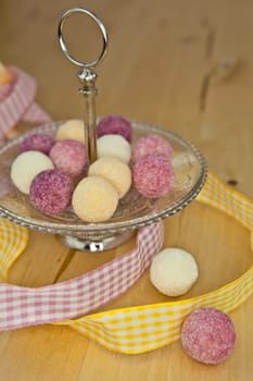Colorful truffles