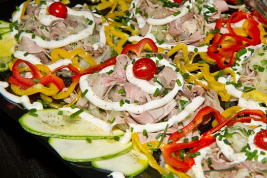 appetizer with pepper