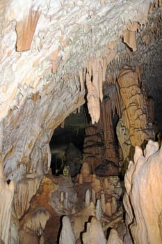 The famous stalactite height of Postojna
