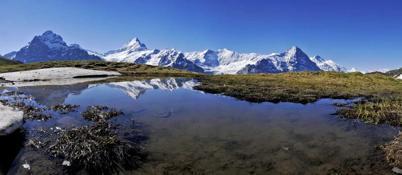 Mountain Lake Reflection