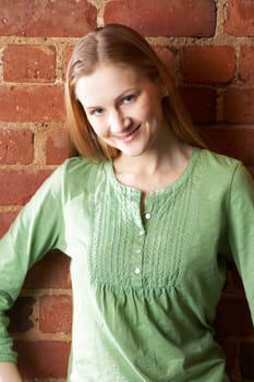 Portrait of young woman