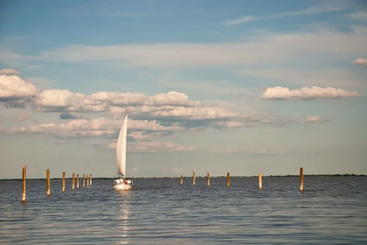 Sailing Ship Sailing Lake