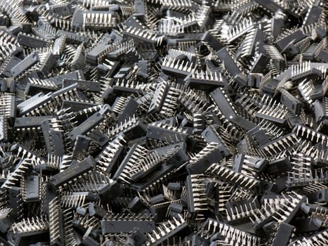 Integrated circuits used as technology background