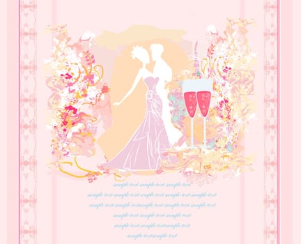 Ballroom dancers - invitation