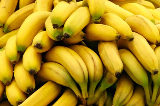 This is a close-up of bananas.