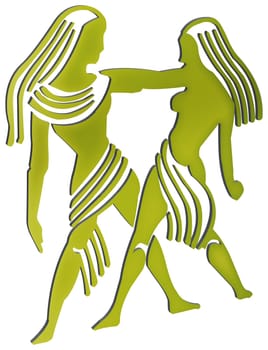 Dimensional representation of the signs of zodiac - Plastische Darstellung des Tierkreiszeichens