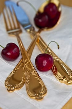 Golden Cutlery