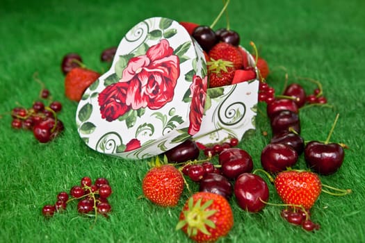 Fruit for Valentine's Day