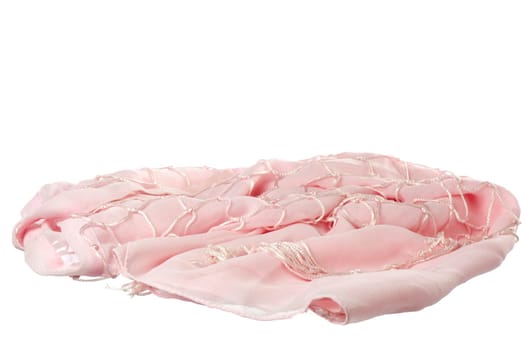 Scarf for women on white background