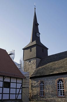 Niederbörry Church in Börry
