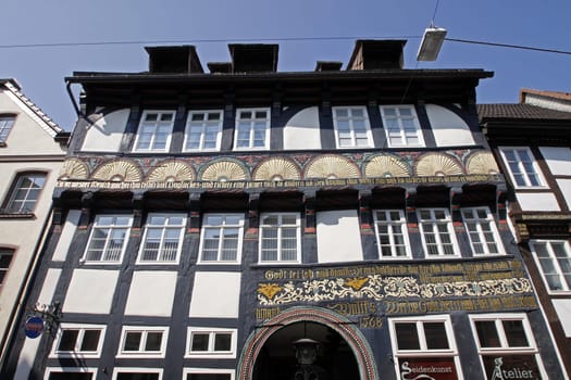 Half-timbered house in Höxter