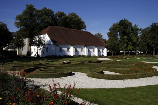 Neuhaus Castle Baroque Garden