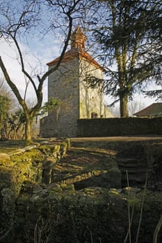 Bell tower of the Schaumburg (prison)