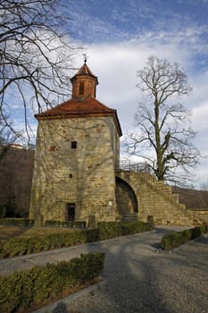 Bell tower of the Schaumburg (prison)
