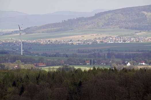 View of the Weser Uplands (Reinerbeck)