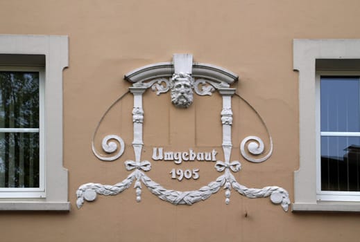 House façade in Vlotho (detail)