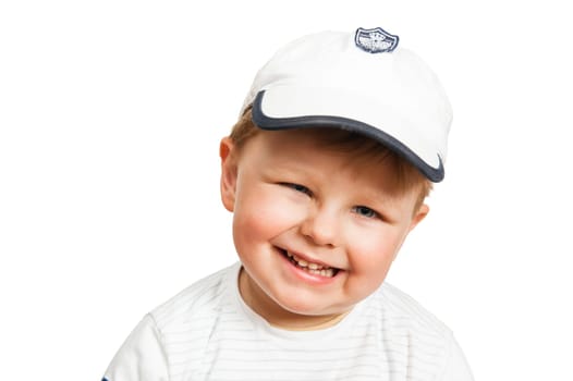 Portrait of the little boy, close up