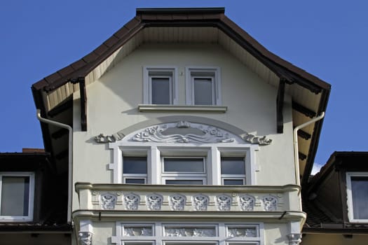Detail of a house in Hamelin